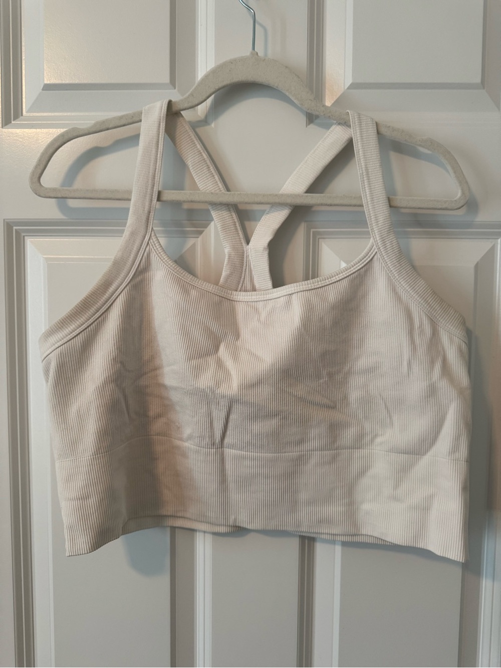 Athleta ribbed bra top